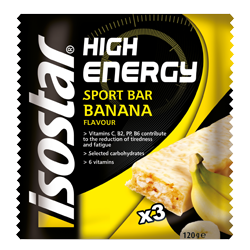 Barres isostar high energy banana