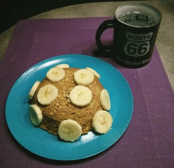 Bowl Cake Banane Beurre de Cacahuetes